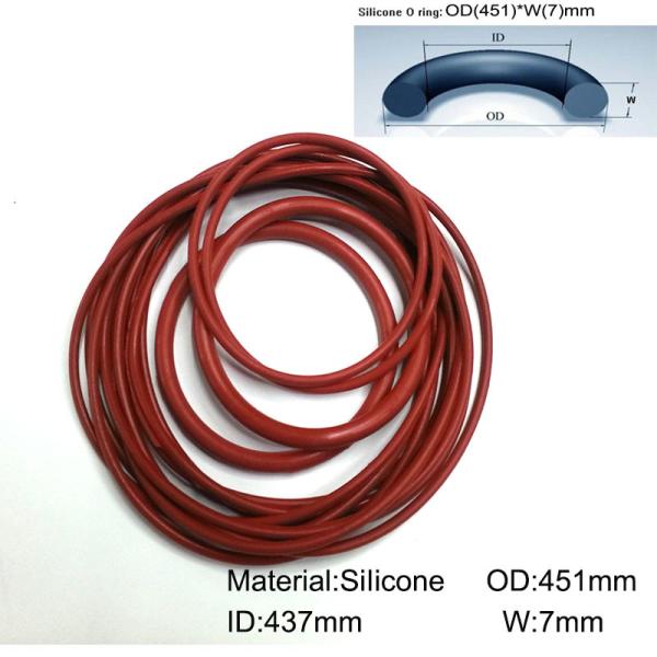 Resistência e isolação pequenas da tensão dos selos dos anéis-O do silicone para médico