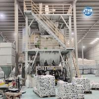 Intelligent PLC 10-30 T/H Dry Mix Powder Mortar Plant Wall Putty Sand Cement Mixer Ceramic Tile Adhesive Grout Making Machine