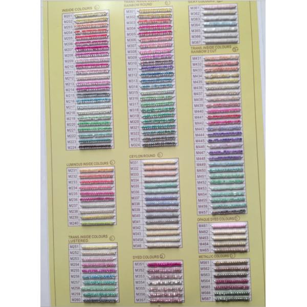 браслеты шариков латунной звезды 5mm Handmade с шариками семени 2mm