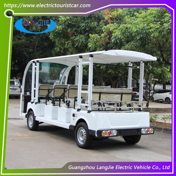 Берег безопасности Электрический туристический автомобиль с 11-местным аккумулятором