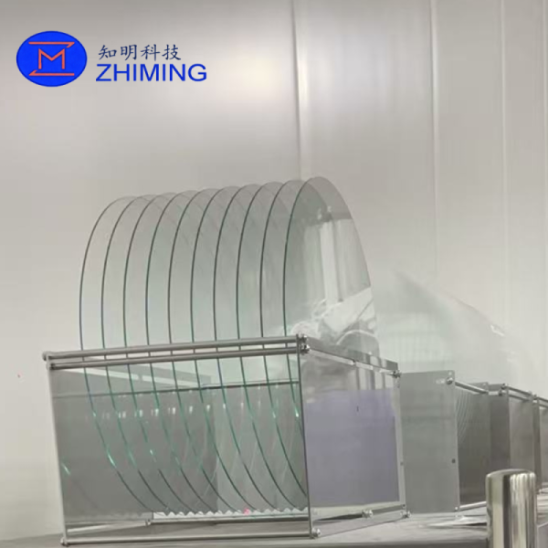 8-12 Inch Glass Wafer Substrates for Semiconductor and Advanced Packaging Applications