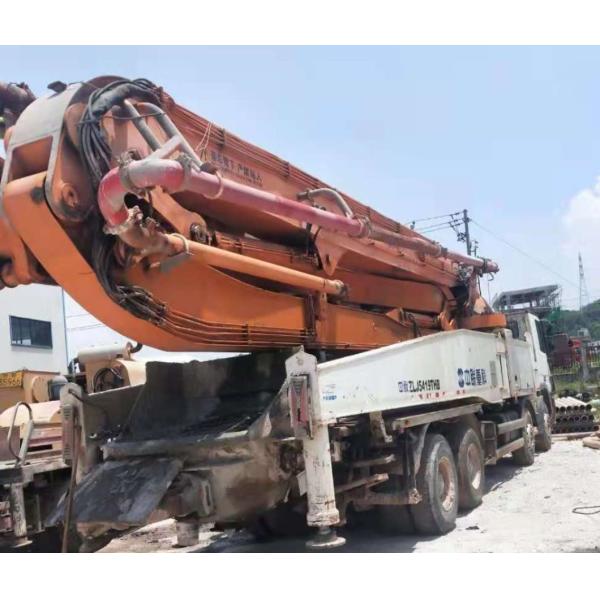 Zoomlion 52m Concrete Pump Boom Pump with Feeding Height and Spare Parts Avaliable