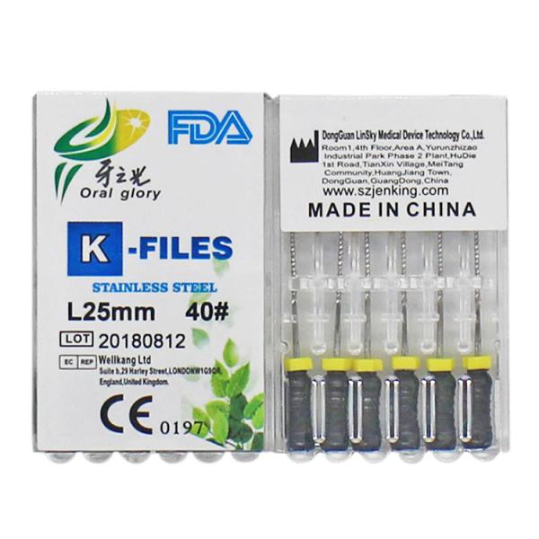 Manual Hand Use Endodontic Files 21mm 25mm 28mm 31mm OEM ODM Available