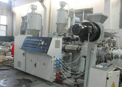PP PE Pipe Board Membrane Extrusion Equipment Single Screw With Low Noise Reduction Box