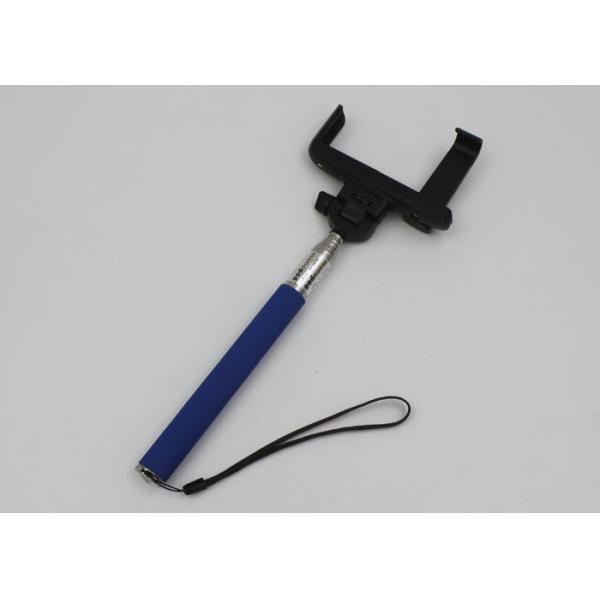 Promotional Gift Retractable Cellphone Selfie Stick , Cable Length 22 cm