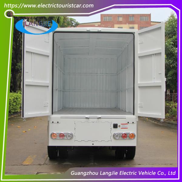 Электрический грузовой автомобиль с двигателем переменного тока 2 места электрический грузовой фургон для грузов 1200 кг