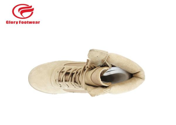 Paratrooper Stylish Lightweight Steel Toe Military Boots With Outsole Rubber