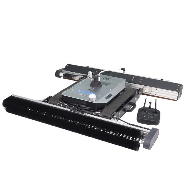 Innovative Hand-Free Solar Panel Cleaner Robot with Pressure Nozzle and Customization