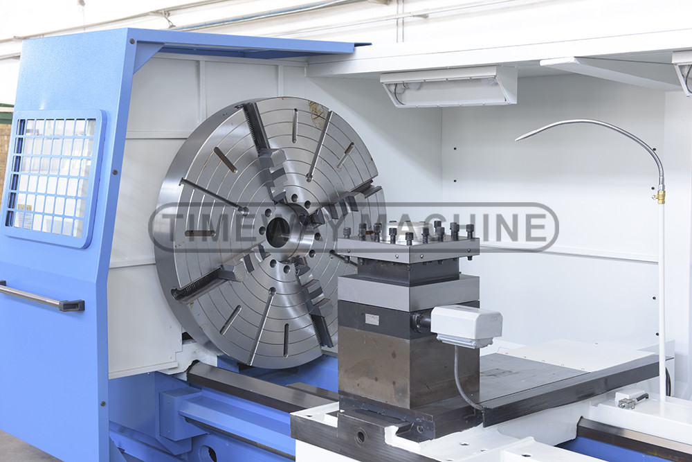 Metric 140 Spindle Taper Heavy Duty CNC Horizontal Lathe Machine AK-1250B torno equipo