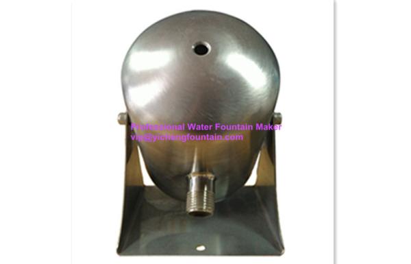 Super Mini Glass Light Water Fountain Equipment Jet LED RGB Lighting DN15 Inlet