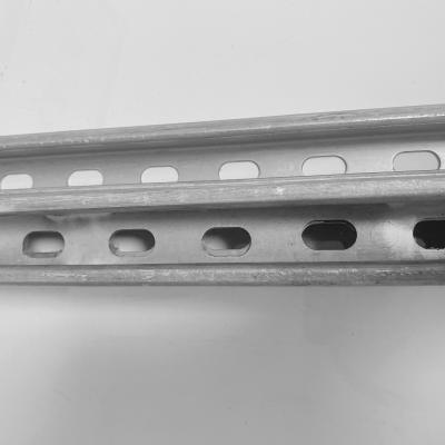 304 Stainless Steel Unistrut Slotted Channel Pre Galvanized HDG metal strut channel