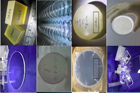 Одиночная вафля сапфира Кристл ультра тонкая, толщина дюйма 0.1мм субстрата 2 сапфира