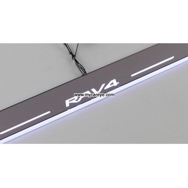 Toyota RAV4 car door welcome lights LED Moving Door sill Scuff for sale