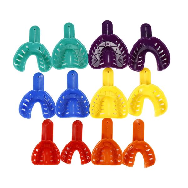 Small Plastic Disposable Teeth Whitening Unit Dental Impression Trays