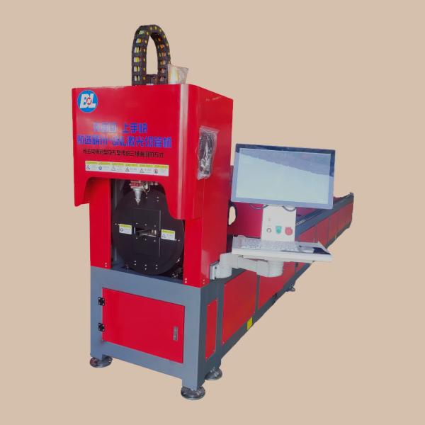 Raycus Laser Source Gear Rack Transmission Control Laser Pipe Cutting Machine for Magnesium Material
