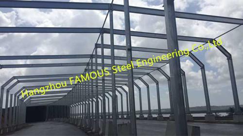 Hot galvanized Structural Steel Fabrications Highway Tunnel Fabricated Erector