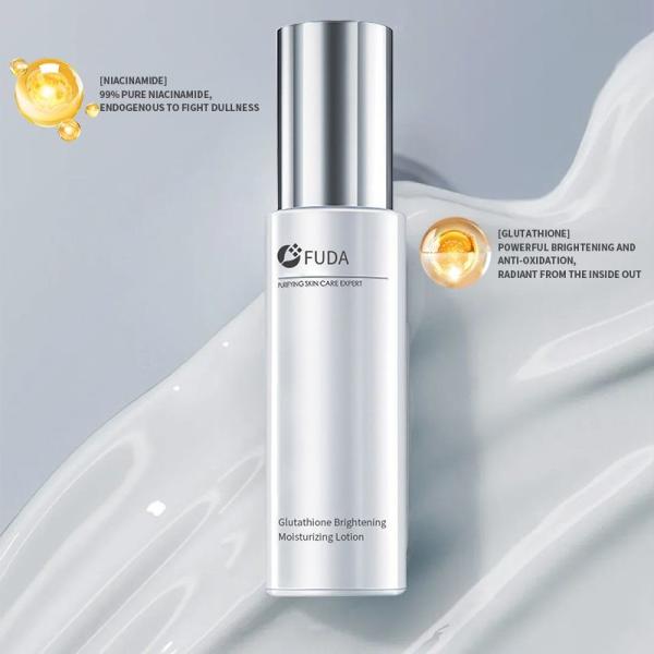 Glutathione Brightening Ceramide Face Lotion Moissturizer Flaky Sensitive Skin Redness Removing