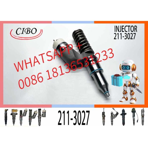 211-3027 Fuel Injector for Excavator with C18 C15 Engines New Condition 10R-0959 374-0750 102-2014 103-4562