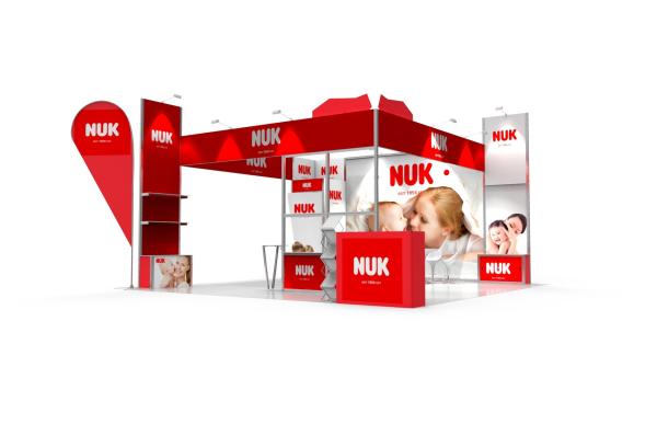 10'*20' Aluminum extrusion trade show booth exhibit display custom tradeshow booth