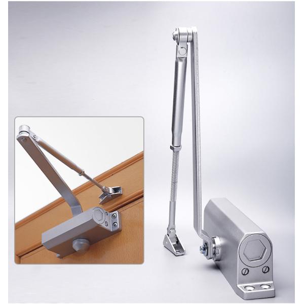 Good Quality 25-55kg Heavy Duty Two Speed Adjustable Aluminum Hydraulic Auto Automatic Door Closer Hinge