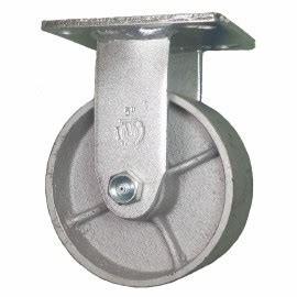 Rodagens giratórias de ferro fundido cinza de carga pesada / semi-aço