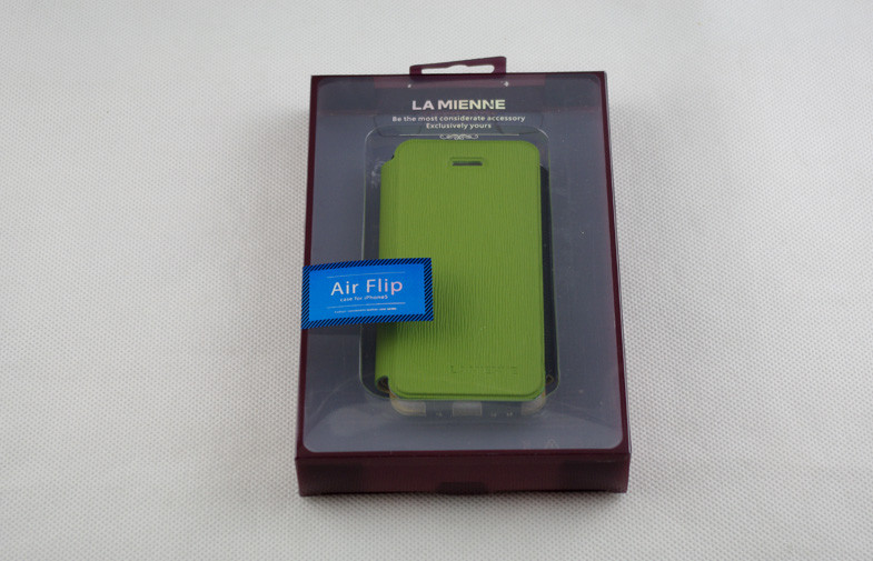 Green / Red Iphone 5 PU Leather Wallet Case Shock Proof For Ladies
