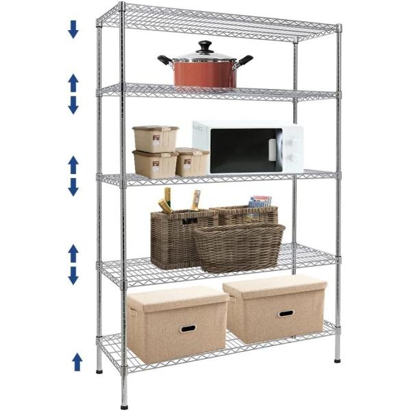 Rk Bakeware China Foodservice Commercial Green Epoxy Coated Wire Rack 18 X 48 (4 полки)