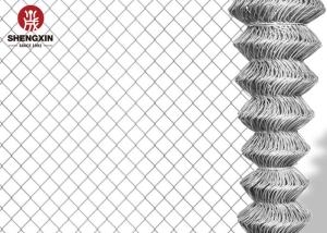 Poultry Farm 9 Gauge Chain Link Fence 100x100mm Diamond Mesh Fence