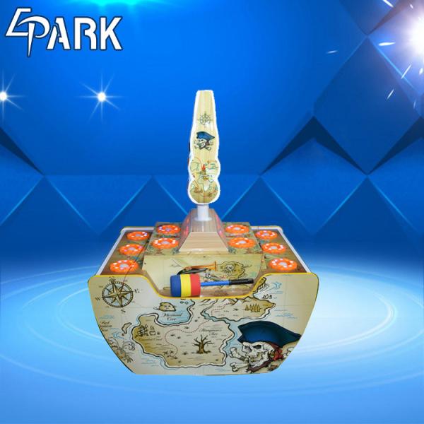 2 Player Coin Operated Arcade Machines Pirate Captin Hit Hammer Game
