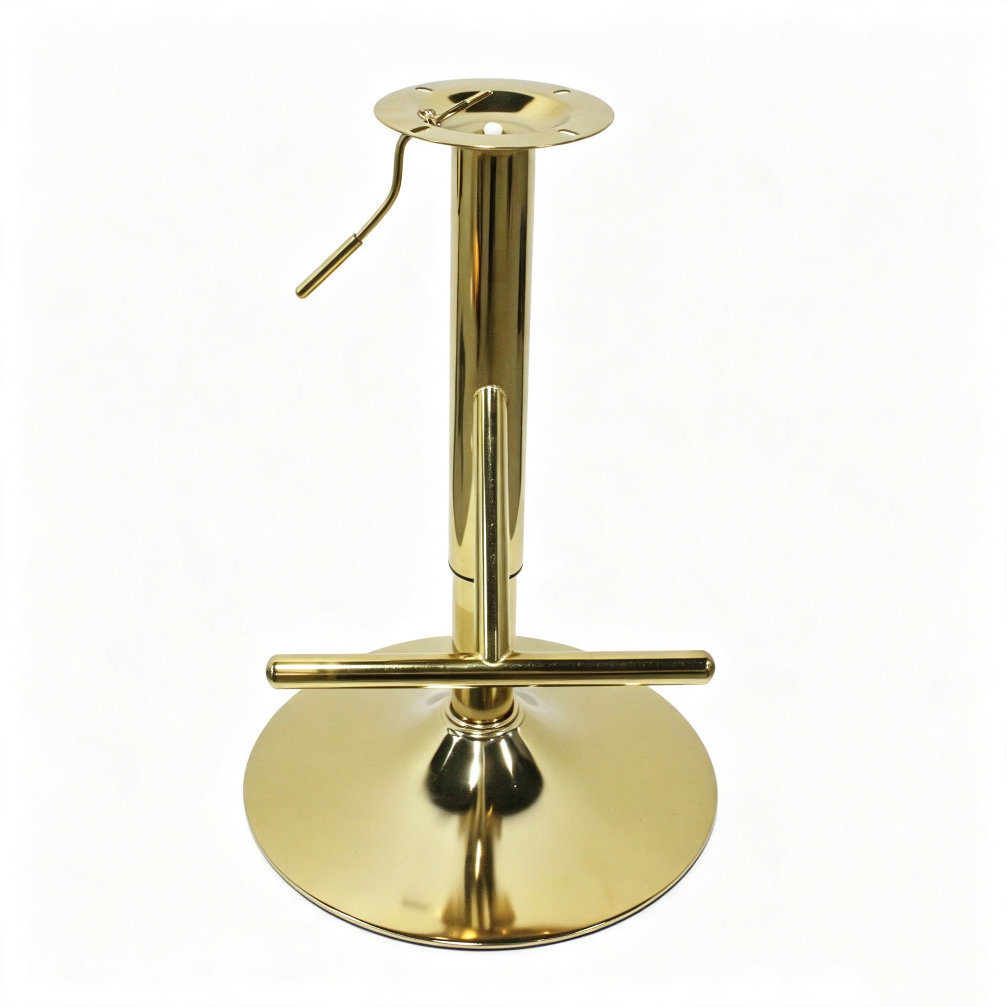 Adjustable Height 550-750mm Bar Stool Base with 50mm Tube Lifting Air Rod Compatibility and Multiple Base Diameters 500-385mm