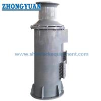 Capstan de ancoragem elétrica vertical para equipamentos de convés de barcas