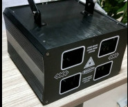 репроектор лазерного луча Rgb лазерного луча 4 цвета 30watt 4 главный с Stepper мотором