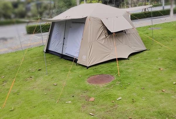 Aluminum Pole Sunshade Camping Car Canopy Ultra Light Beach Tent for Outdoor Activities