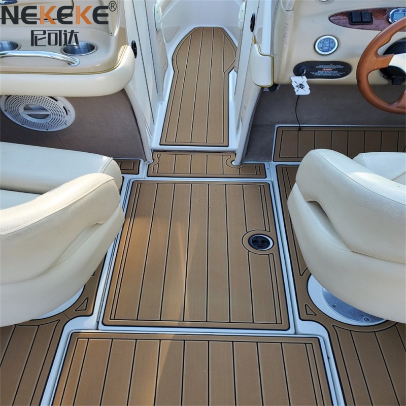 Sea Ray 310 Sundancer Cruiser Yacht Swim Platform EVA Faux Teak Deck Mat Marine Flooring Pad