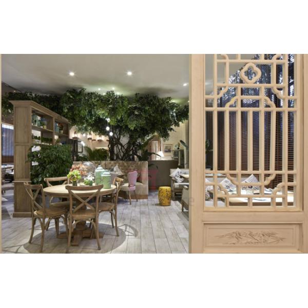 Ресторан события свадьбы романтичный деревянный предводительствует x задний ротанг стула усаживает/французский стиль