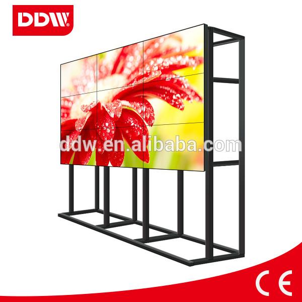 5.3mm lcd video wall display 5.3mm ultra narrow bezel 1920x1080 LED backlight