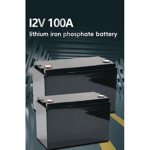 6000 Cycles Lithium Ion Battery Pack 12.8V 100Ah Rechargeable LiFePO4 Battery Pack For Home Use