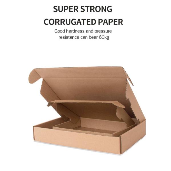 Creatrust Gift Filling Custom Packaging Folded Cooky Corrugated Spice Cosmetic Cake Kraft Paper Box