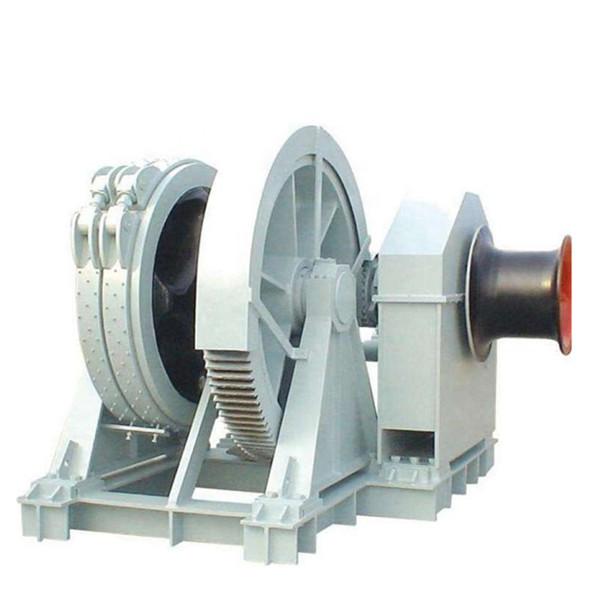 Chain Dia 132mm Towing Force 300KN Mooring 250KW Ship Anchor Windlass