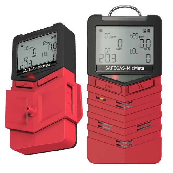 MicMeta Diffusion Gas Detector for CO with 0–500ppm Range IP66/IP68 Protection and Man Down Alarm