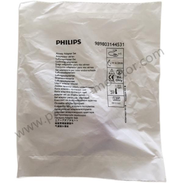 Trousse d'adaptateurs de voie aérienne de CO2 de Philip 989803144531 ET tube 4,0 millimètre CapnograPhilipy indirect