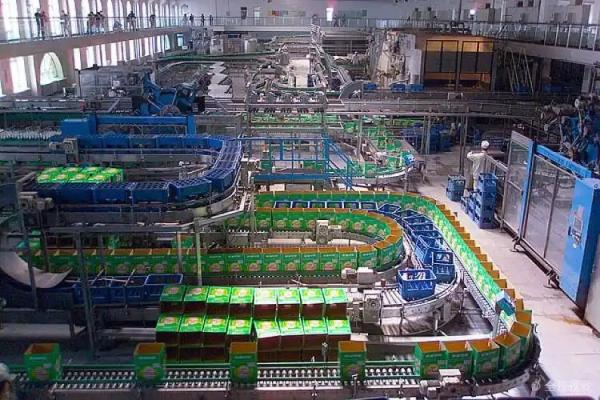 500ml Glass Bottle Beer Production Line Packaging Equipment 18000BPH
