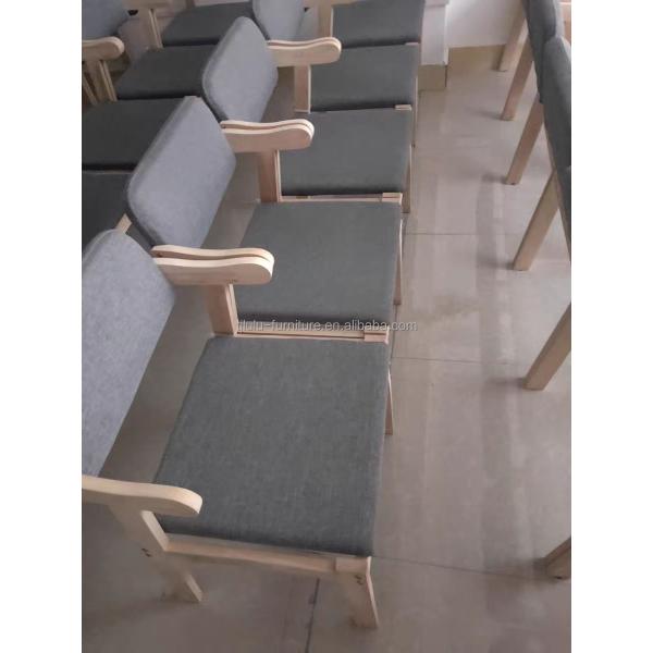 Modern Solid Wood PU Leather Restaurant Chairs for Sample Dining Room within General Home Furniture