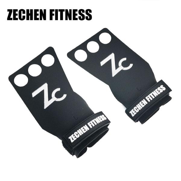 Palm Crossfit Hand Grips Leather Gymnastics 2 Mm 3 Holes Diamond Microfiber Protecter