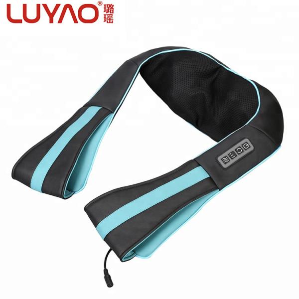 Cordless Shiatsu Neck Shoulder Massager Long Handle Strip Back Massager