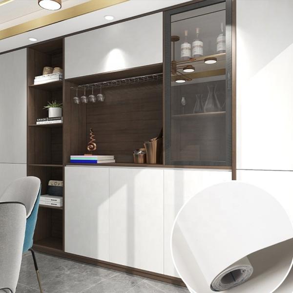 Furniture Wood Grain Self Adhesive Wallpaper Interior Removable Wallpaper For Apartments