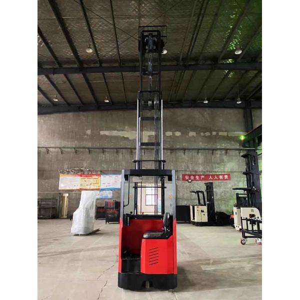 1.5T Electric Reach Truck Forklift CQD15B Stand Type Triplex 6m Mast