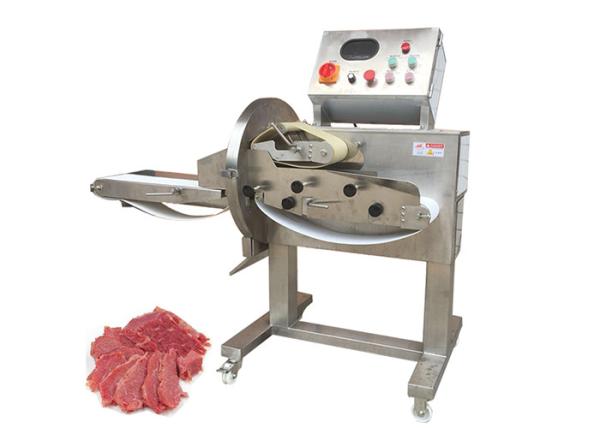 la trancheuse industrielle de la viande 1000kg/h cuite étoffent braisé coupant l'équipement
