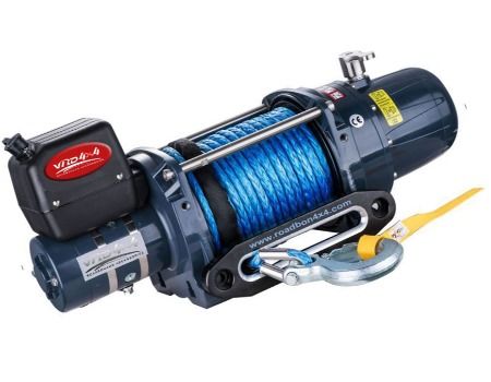 China Factory Directly 12000lbs 12V 24V off road 4x4 car T-clutch electric winch with synthetic rope