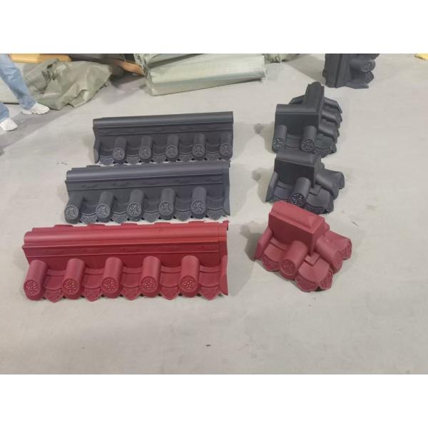 Chinese Traditional Roof Plastic Light PVC Tiles for Garden Wall Fence